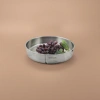 The stainless steel basin is thickened and durable. There are multiple sizes available for household vegetable washing basins Specification image
